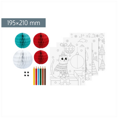 3D-Mal-Set „Winter“ | 195×210 mm