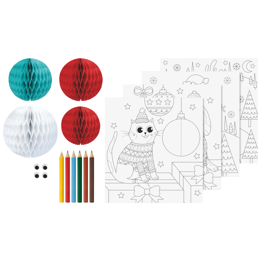 3D-Mal-Set „Winter“ | 195×210 mm