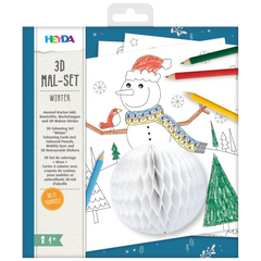 3D-Mal-Set „Winter“ | 195×210 mm