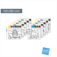 Mal-Set „Waldtiere“ | 150×180 mm