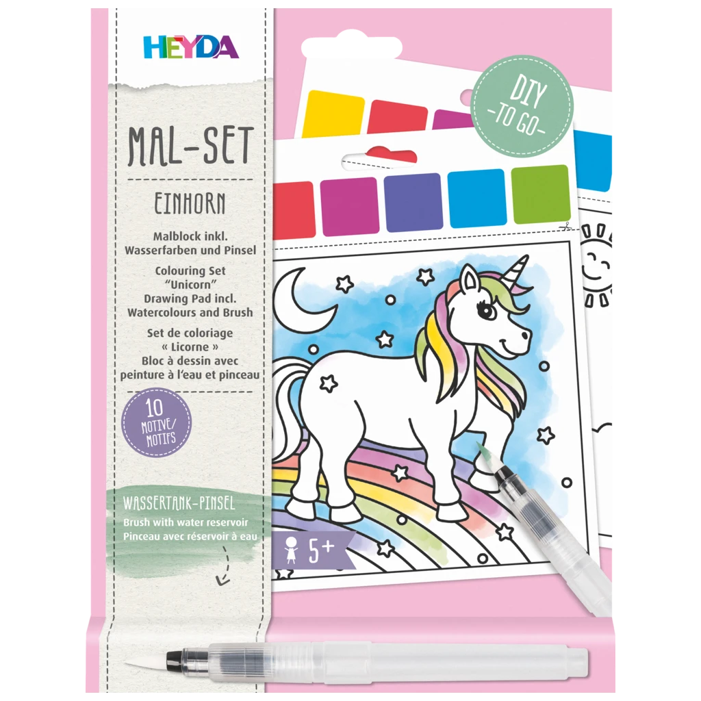 Mal-Set „Einhorn“ | 150×180 mm