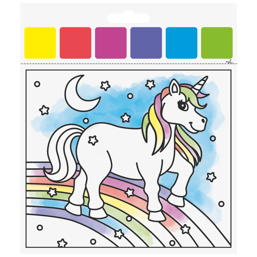 Mal-Set „Einhorn“ | 150×180 mm