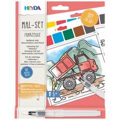 Mal-Set „Fahrzeuge“ | 150×180 mm