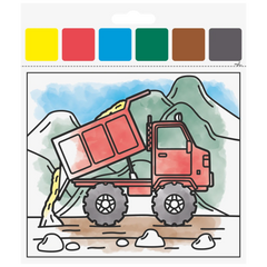 Mal-Set „Fahrzeuge“ | 150×180 mm