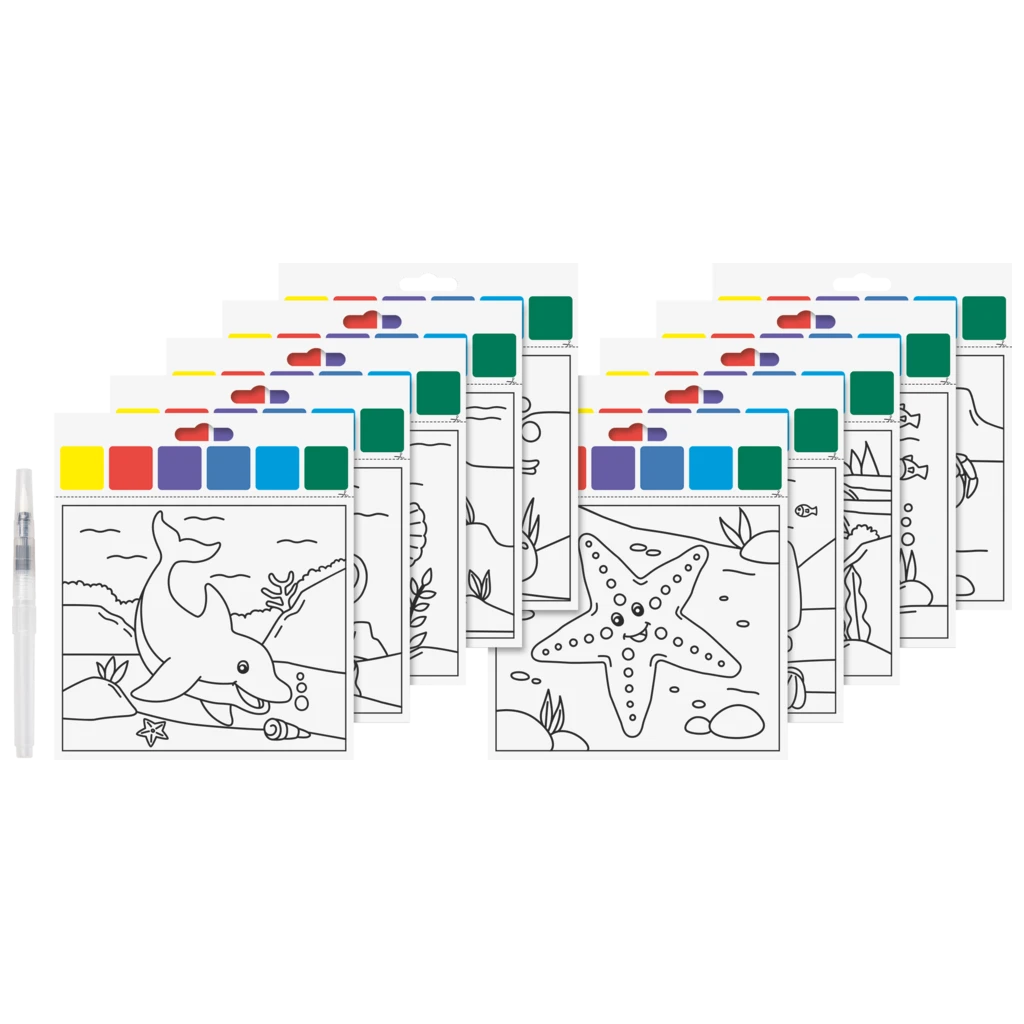 Mal-Set „Unterwasser“ | 150×180 mm