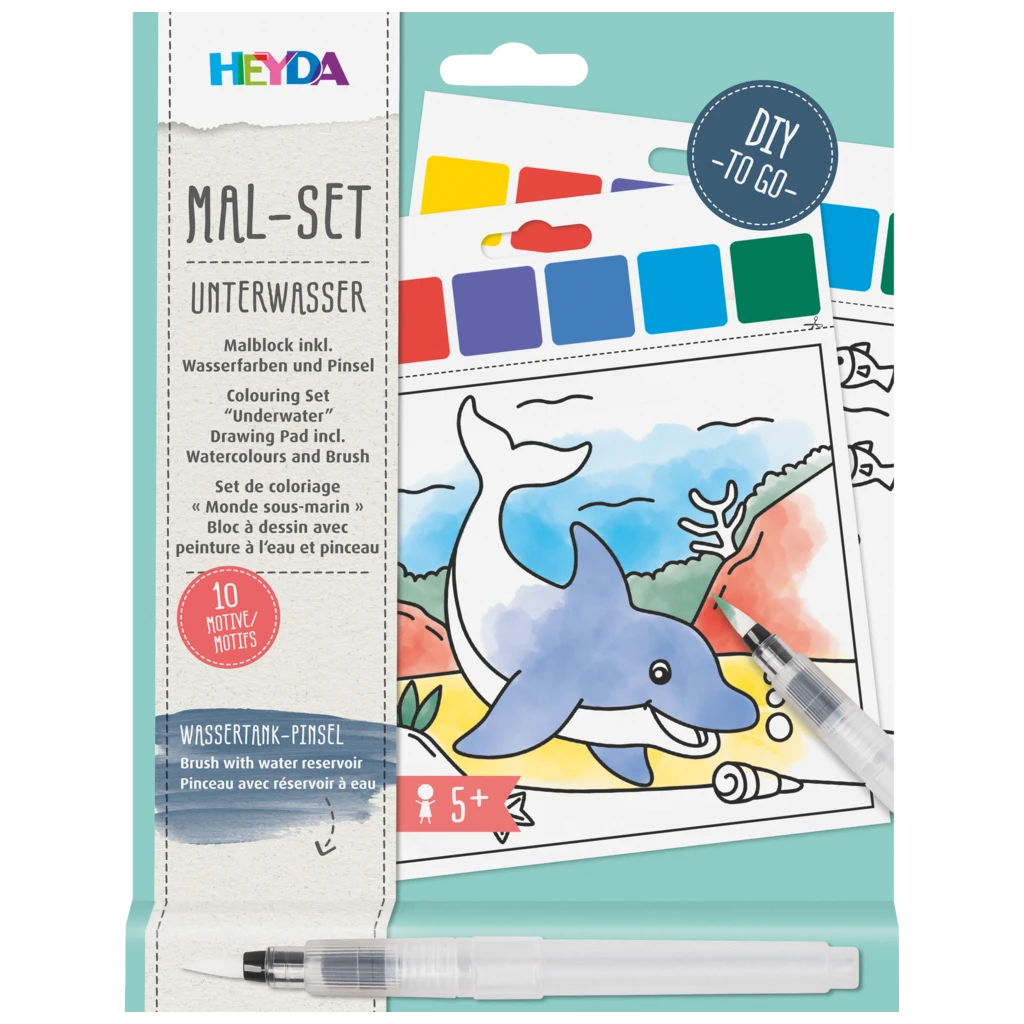 Mal-Set „Unterwasser“ | 150×180 mm