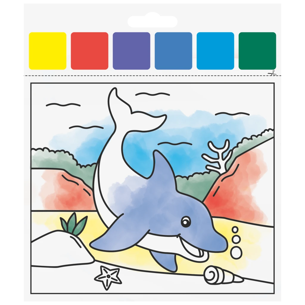 Mal-Set „Unterwasser“ | 150×180 mm