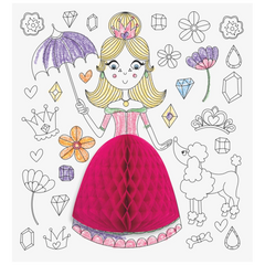 3D-Mal-Set „Prinzessin“ | 195×210 mm