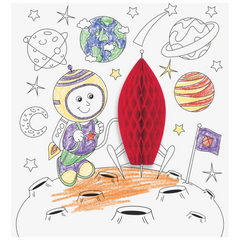 3D-Mal-Set „Weltall“ | 195×210 mm