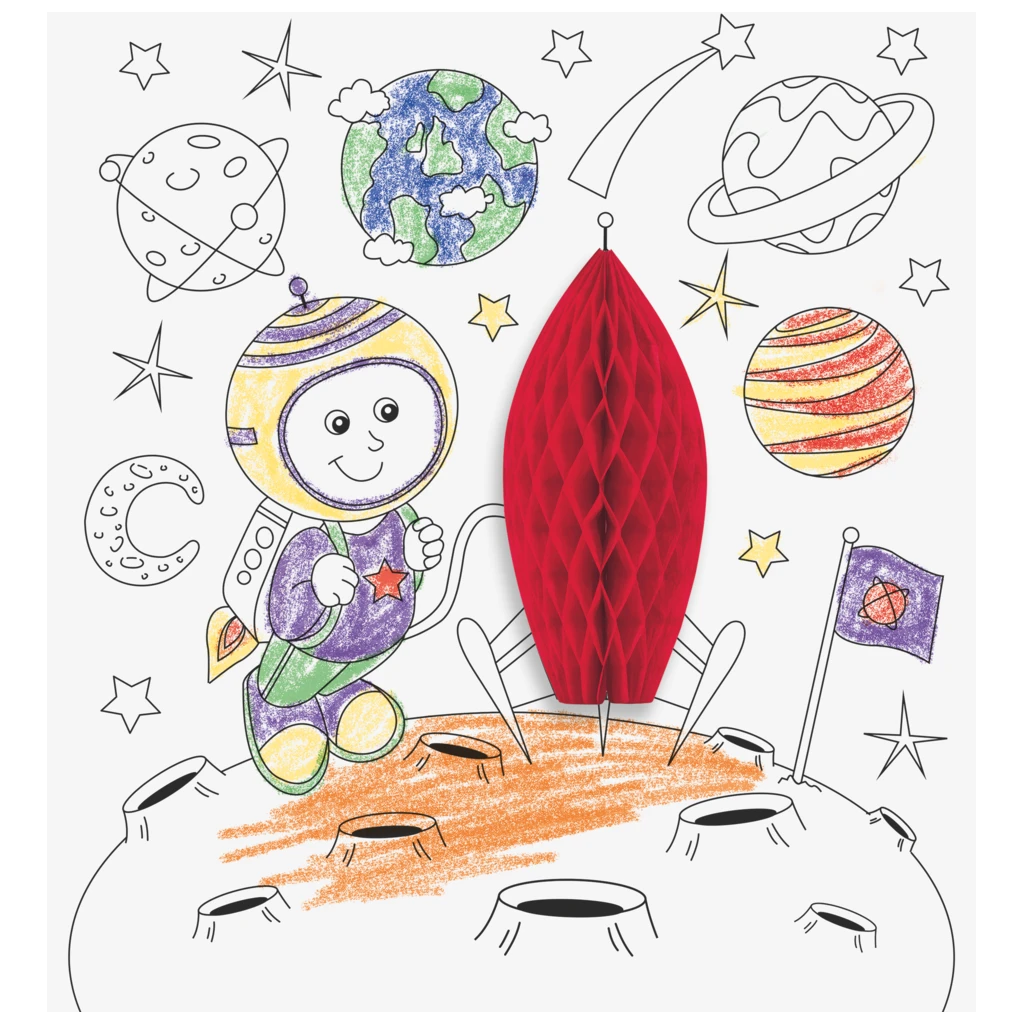 3D-Mal-Set „Weltall“ | 195×210 mm