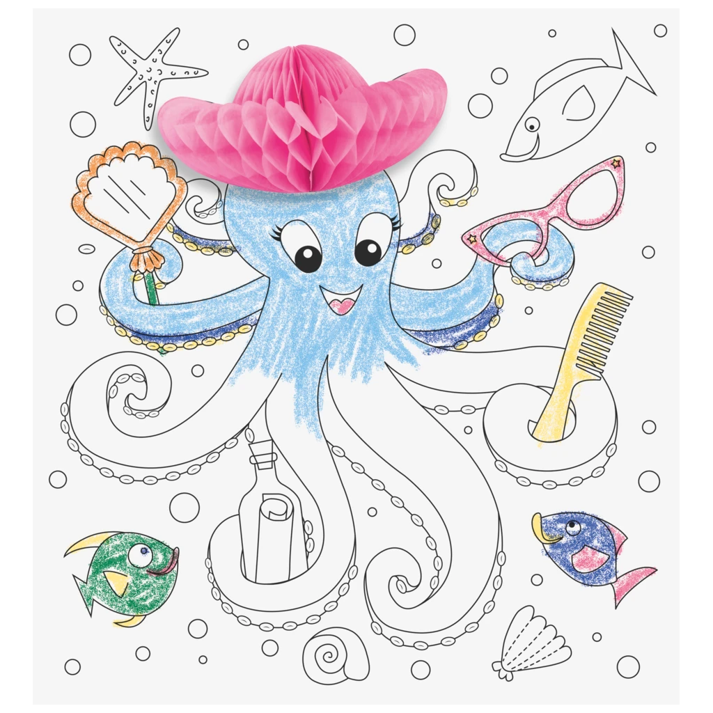 3D-Mal-Set „Unterwasser“ | 195×210 mm