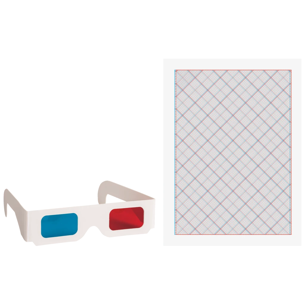 3D-Zeichen-Set | 150×210 mm, 90 g/m²