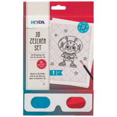 3D-Zeichen-Set | 150×210 mm, 90 g/m²