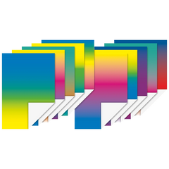 Regenbogen-Papier | 23×33 cm, 10 Blatt, 115 g/m², regenbogen