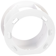 Rundlaternen-Zuschnitt | Ø 22 cm 12 cm, 400 g/m², weiß