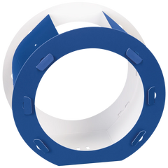 Rundlaternen-Zuschnitt | Ø 22 cm 12 cm, 400 g/m², königsblau