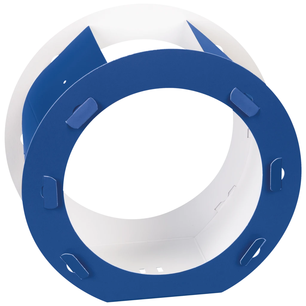 Rundlaternen-Zuschnitt | Ø 22 cm 12 cm, 400 g/m², königsblau