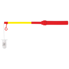 Laternenstab elektrisch | 30 cm, gelb/rot