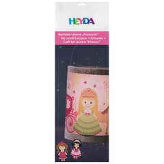 Laternen-Bastel-Set „Prinzessin“ | 22×60 cm, rosa/bunt