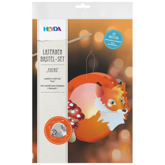 Laternen-Bastel-Set „Fuchs“ | orange