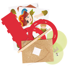 Laternen-Bastel-Set „Pirat“ | rot/bunt