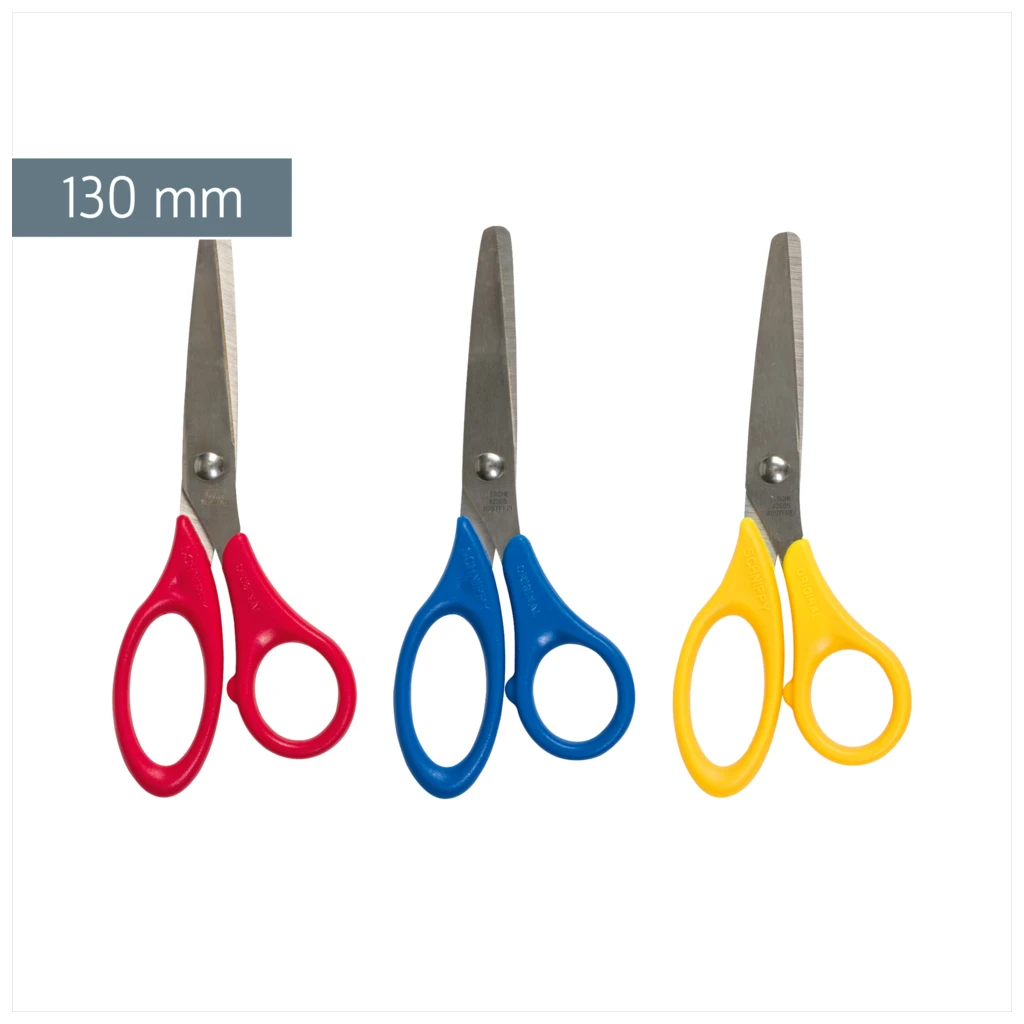 Bastelschere „Schnippy“ | abgerundet, 130 mm, sortiert