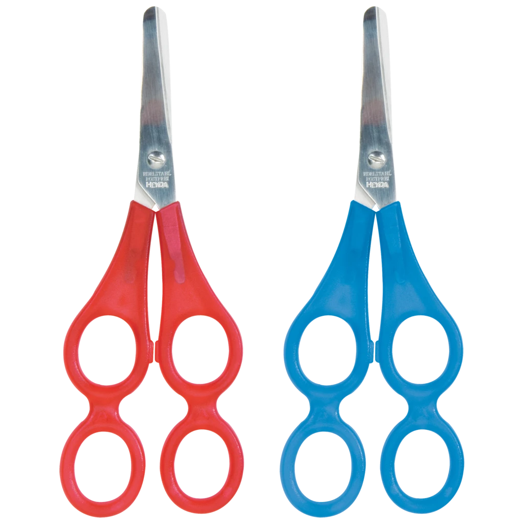 Therapeutenschere | abgerundet, 170 mm, sortiert, blau, rot