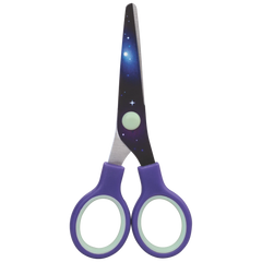 Kinderschere Robot Heroes mit Motivdruck | abgerundet