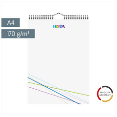 Bastel- und Fotokalender immerwährend | A4, weiß