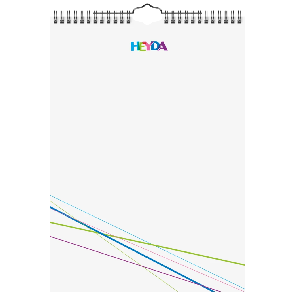 Bastel- und Fotokalender immerwährend | A4, weiß