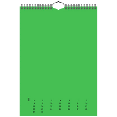 Bastel- und Fotokalender immerwährend | A4