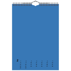 Bastel- und Fotokalender immerwährend | A4