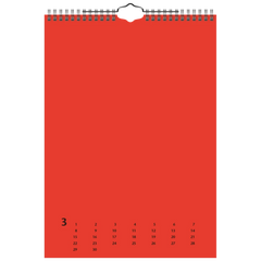 Bastel- und Fotokalender immerwährend | A4
