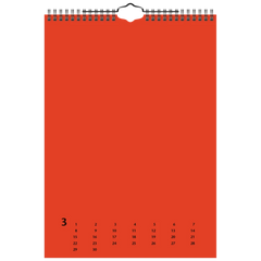 Bastel- und Fotokalender immerwährend | A4