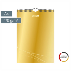 Bastel- und Fotokalender immerwährend | A4, gold