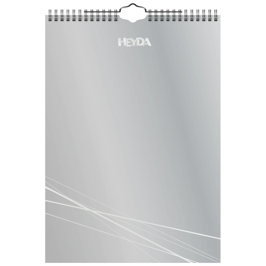 Bastel- und Fotokalender immerwährend | A4, silber