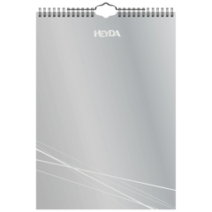 Bastel- und Fotokalender immerwährend | A4, silber