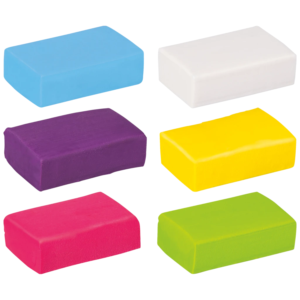 Modelliermassen-Set Kneten & Radieren „Colorpack Fun“ | 120 g