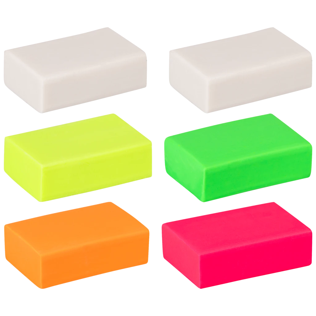 Modelliermassen-Set Kneten & Radieren „Colorpack Neon“ | 120 g