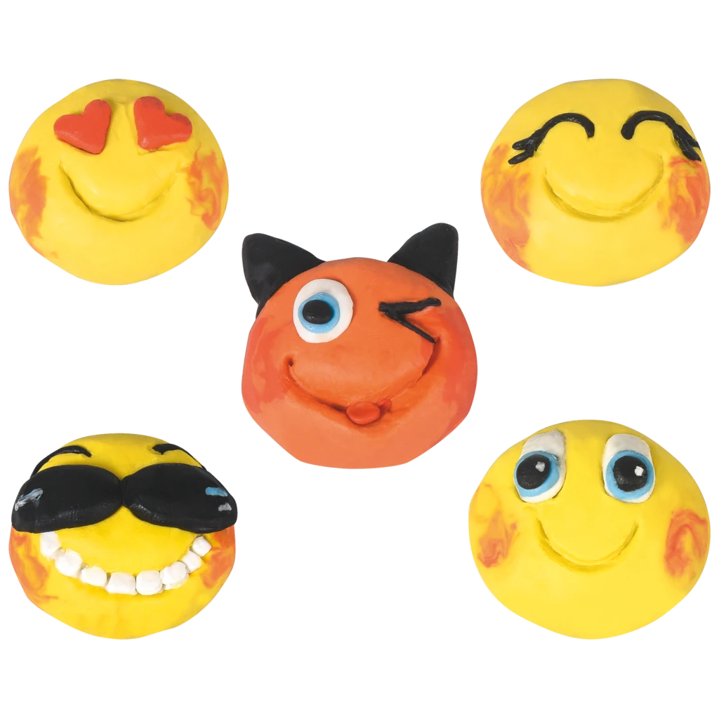 Bastel-Set Kneten & Radieren „Be Happy“ | 100 g