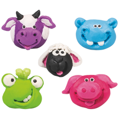 Bastel-Set Kneten & Radieren „Funny Animals“ | 100 g