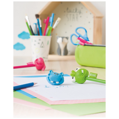 Bastel-Set Kneten & Radieren „Funny Animals“ | 100 g