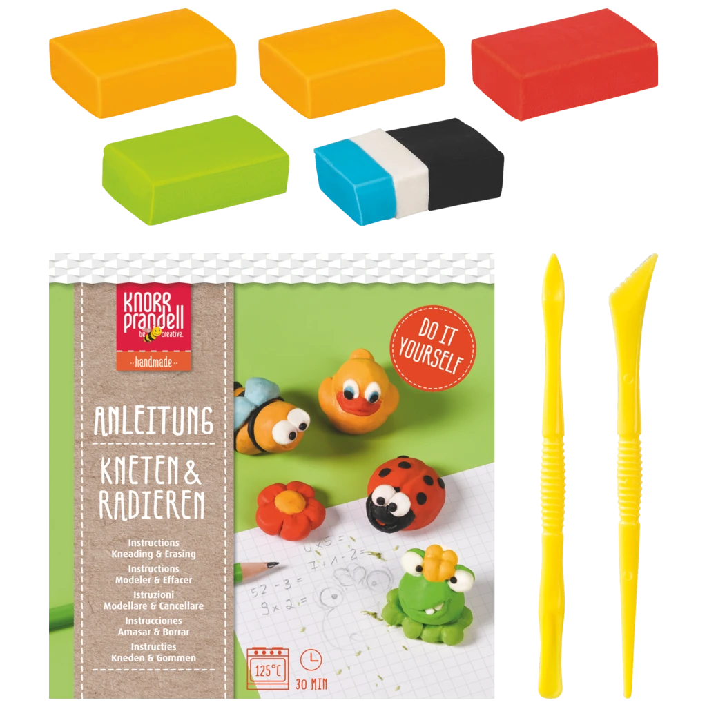 Bastel-Set Kneten & Radieren „Summertime“ | 100 g
