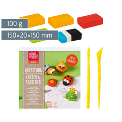 Bastel-Set Kneten & Radieren „Summertime“ | 100 g