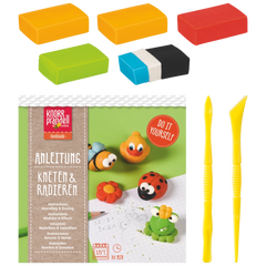 Bastel-Set Kneten & Radieren „Summertime“ | 100 g