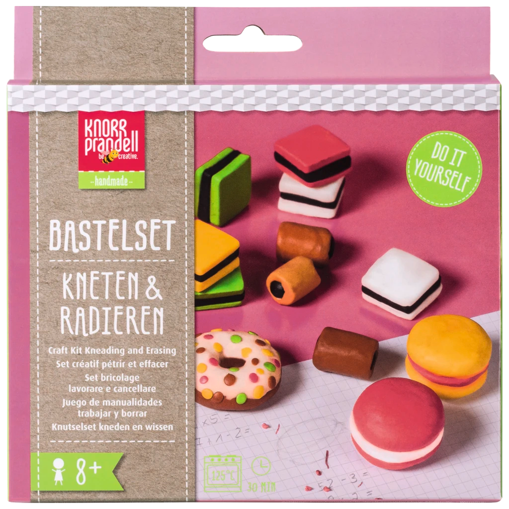 Bastel-Set Kneten & Radieren „Tasty Candies“ | 100 g