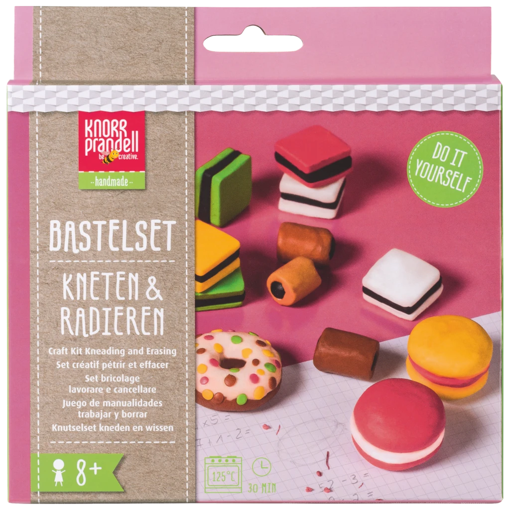 Bastel-Set Kneten & Radieren „Tasty Candies“ | 100 g