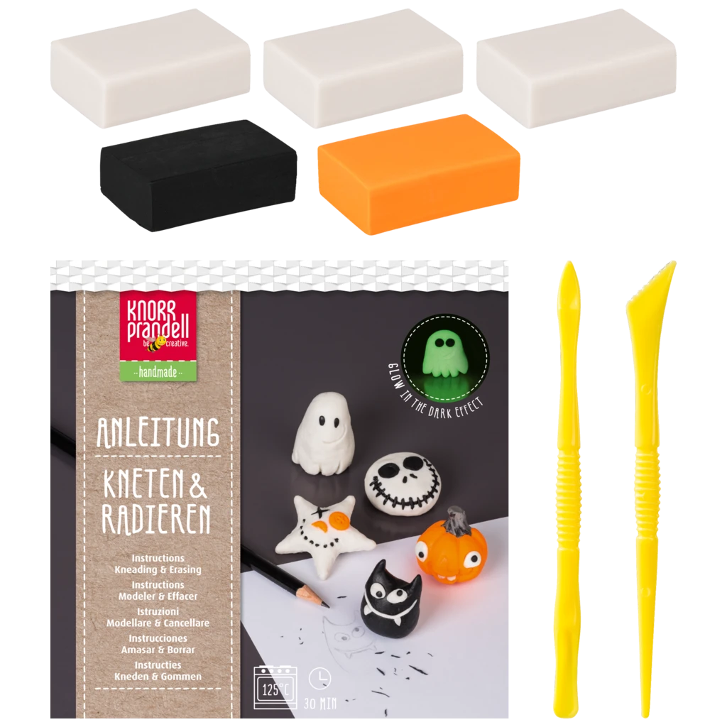Bastel-Set Kneten & Radieren „Nightmare“ | 100 g