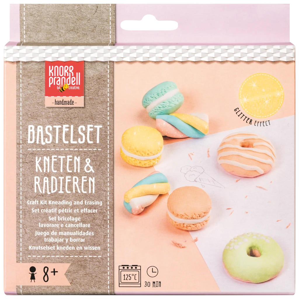 Bastel-Set Kneten & Radieren „Sugar Sweets“ | 100 g