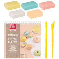 Bastel-Set Kneten & Radieren „Sugar Sweets“ | 100 g